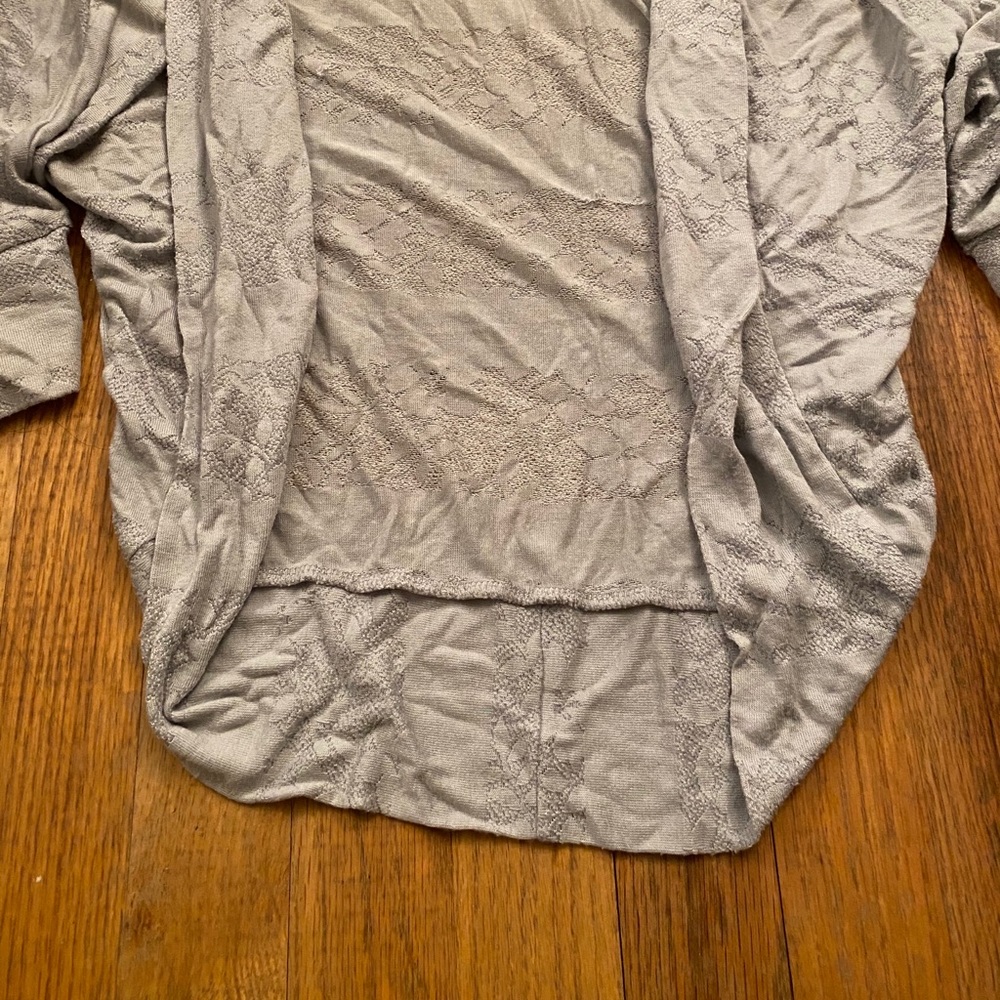 Light Gray Cardigan - Picture 3 of 4